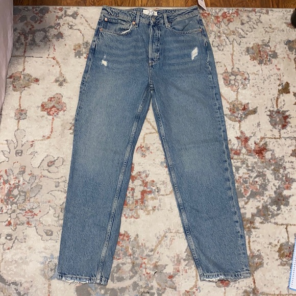 NWT Free People Acadia Slim leg jeans - Picture 1 of 6
